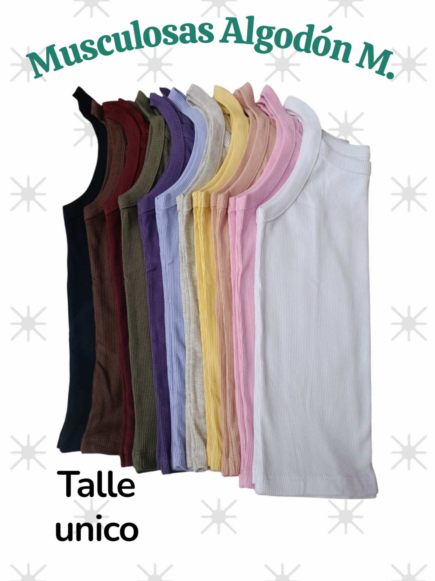 Musculosa Bretel Algodón - Imagen 2