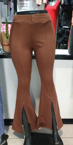 Pantalón Oxford con Aberturas Crep Scuba