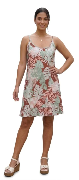 Vestido Corto Tipo Musculosas.