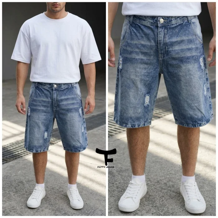 Bermuda Baggy C/roturas Hombre