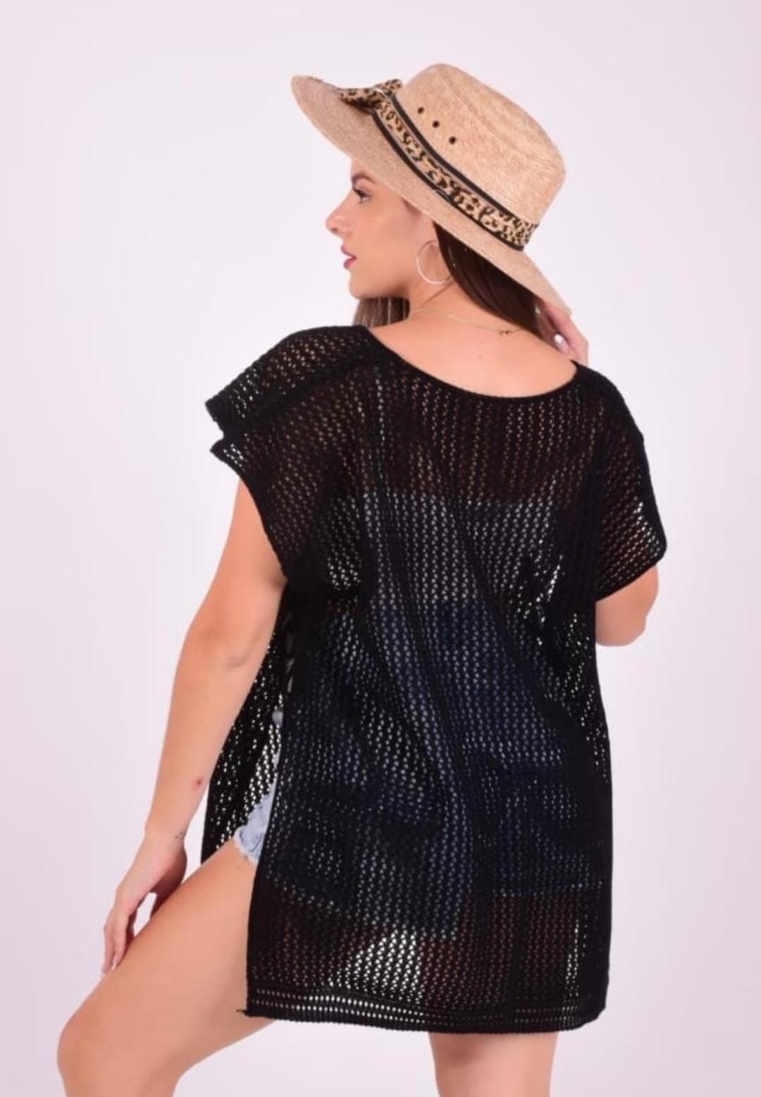 Ponchos Calados Hilo - Imagen 2