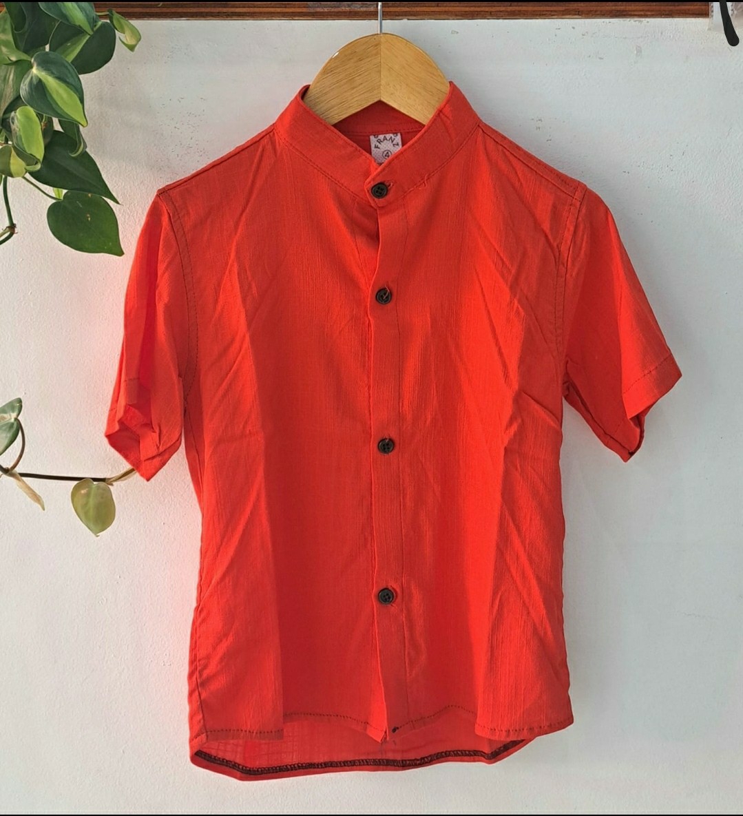 Camisa  de Lino Elastizado de Nene - Imagen 2