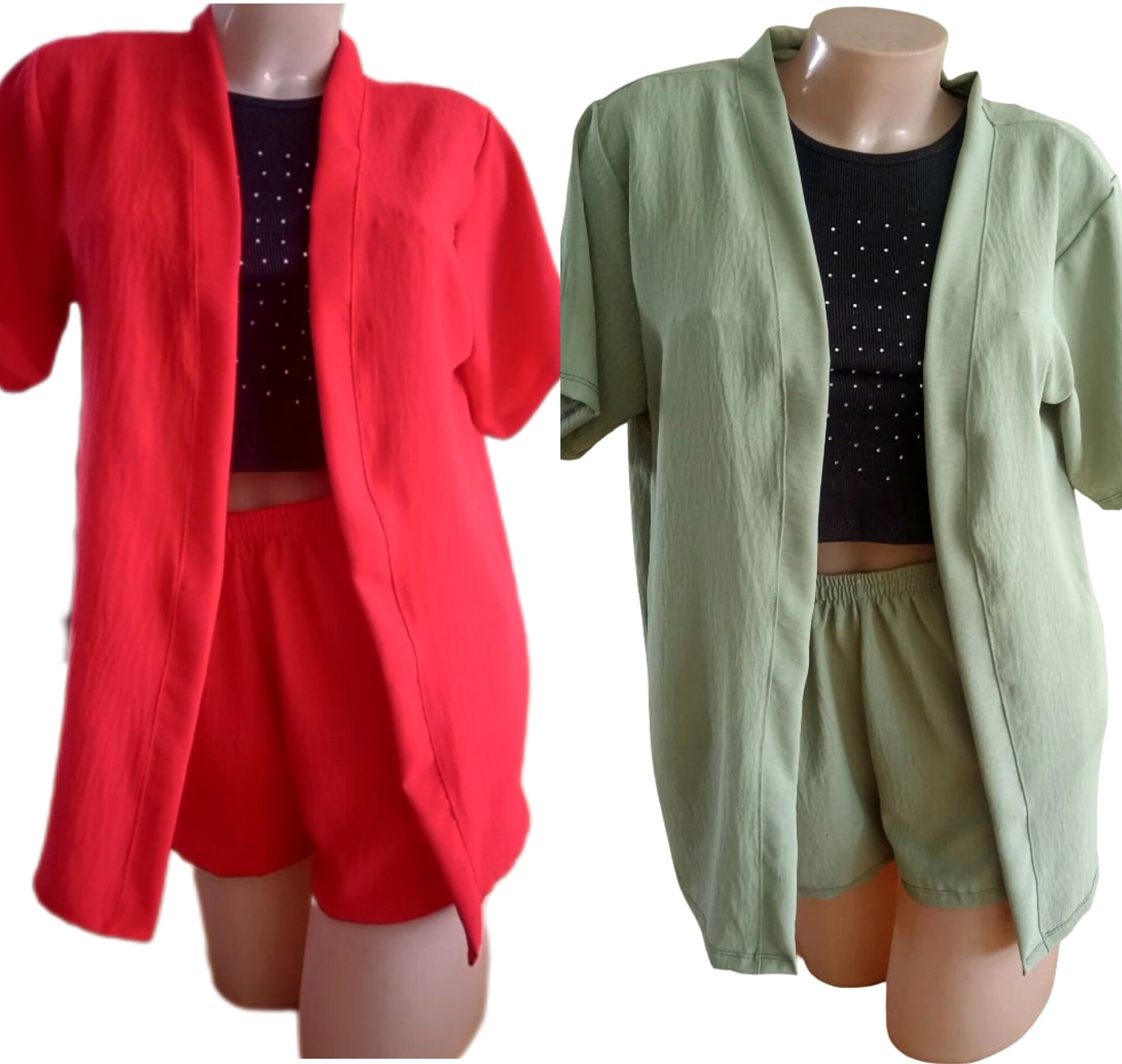 Conjunto Kimono y Short ( Mujer ) - Imagen 2
