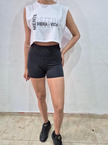 Musculosa Top Algodón-estampado