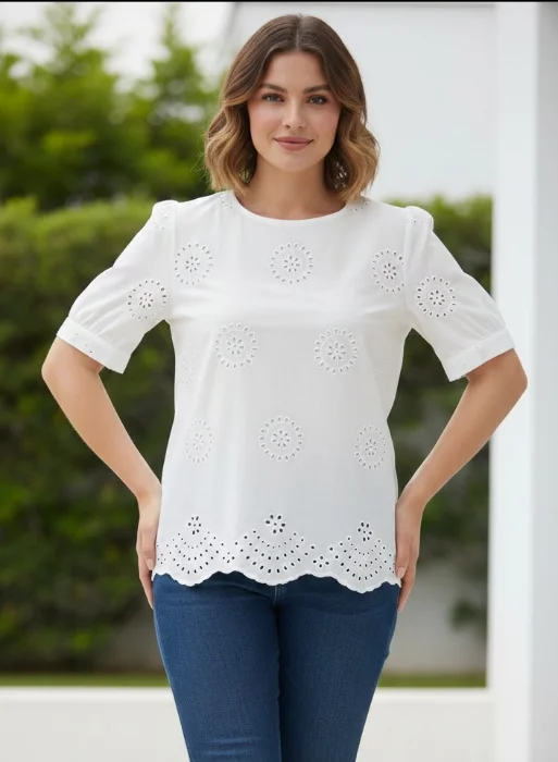 Blusa de Broderi Importada
