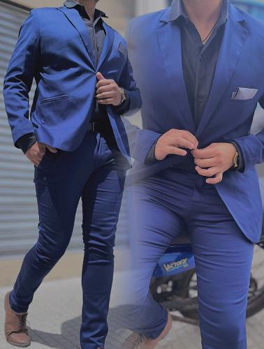 Traje de Gabardina Cotton Saten - Miniatura 2