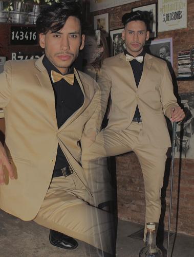 Traje de Gabardina Cotton Saten - Miniatura 5