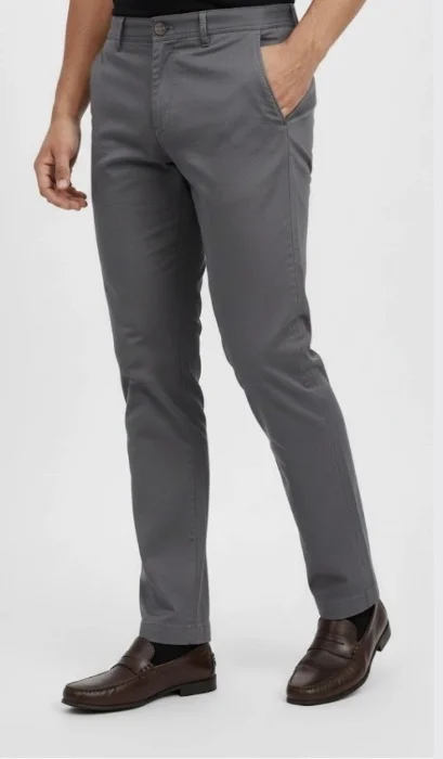 Pantalón Bolsillo Chino Gabardina 2 % Spandex