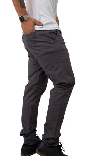 Pantalón Bolsillo Chino Gabardina Elastizada - Miniatura 2
