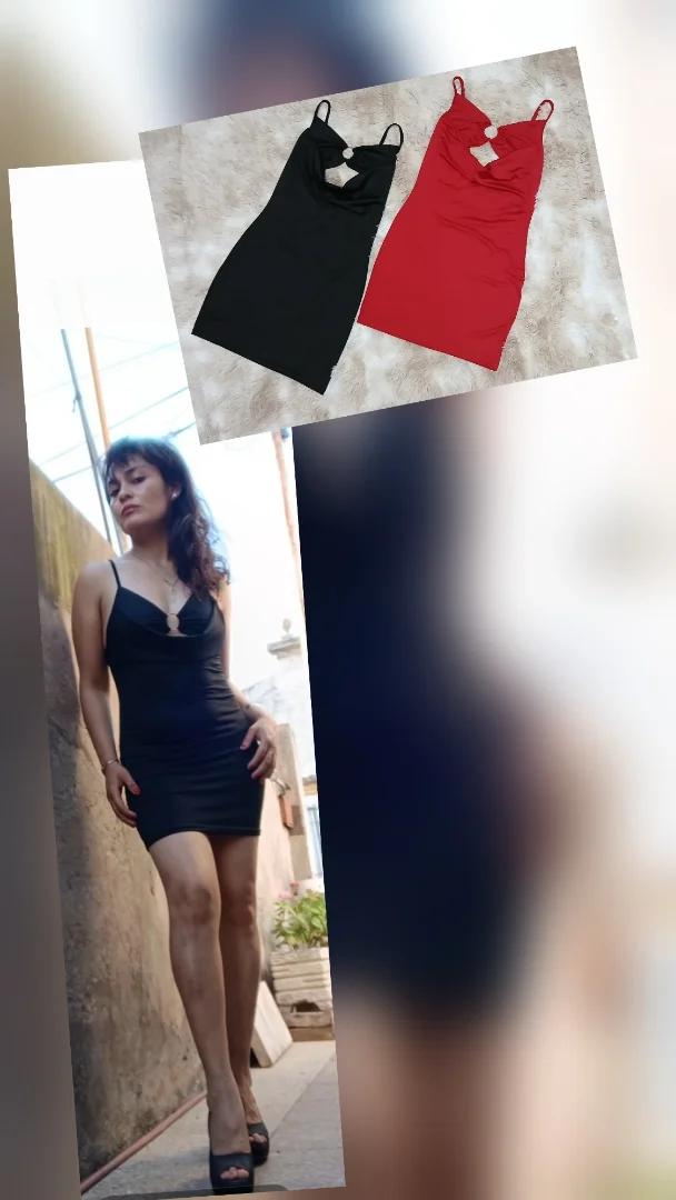 Vestidos de Fiesta con con Argolla, Brilloso y sin Brillo.. - Imagen 3