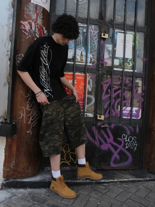 Bermuda Baggy Camuflada