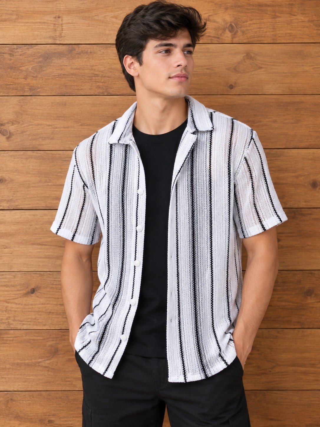 Camisa Crochet Tejido - Imagen 2