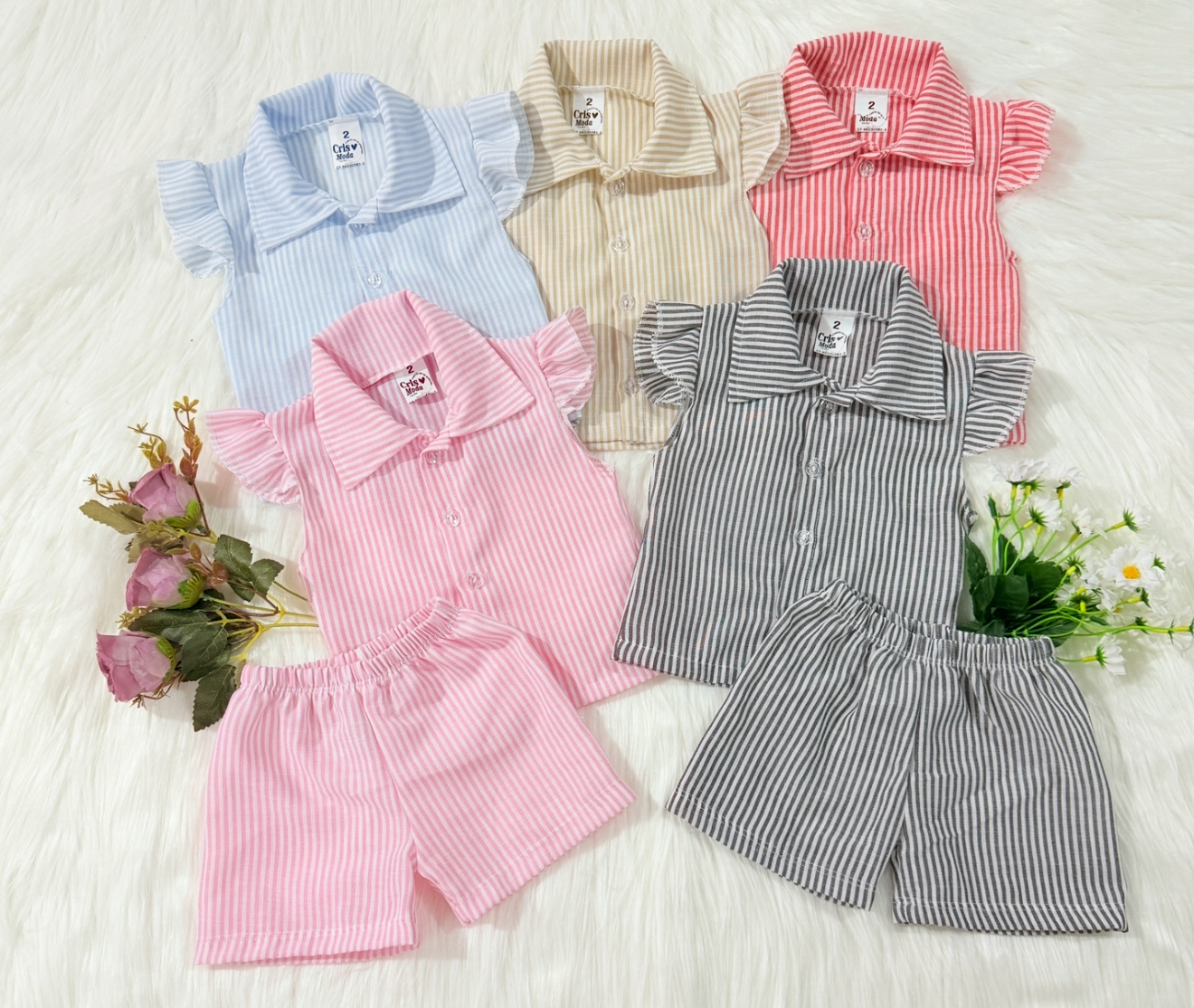Conjunto Beba Camisa Rayada - IMG_1566.jpeg