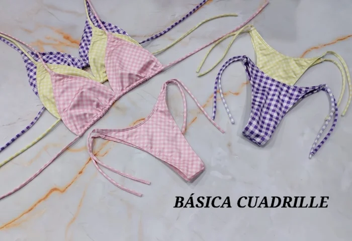 Bikinis Básicas Cuadrille
