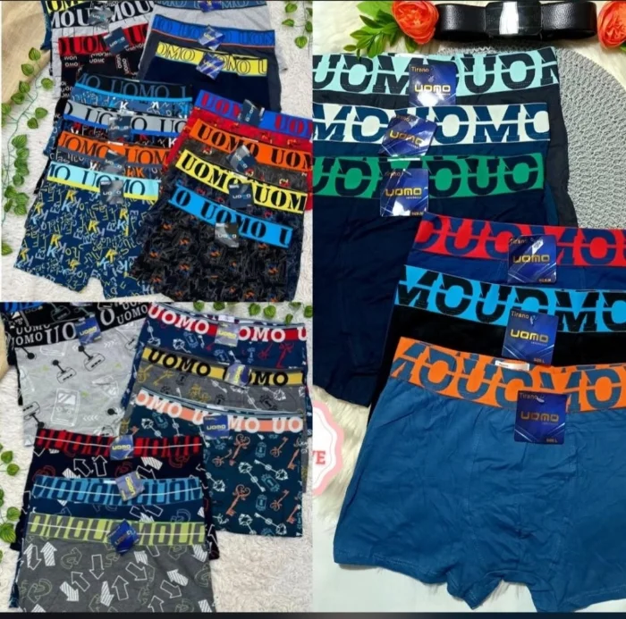 Bóxer Uomo Liso y Estampados