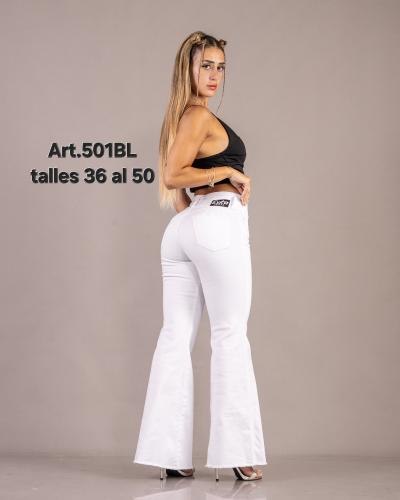 Oxford Blanco Corte Colombiano - Miniatura 3