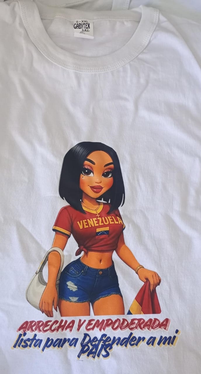 Remeras con Estampado Venezolano - Imagen 3