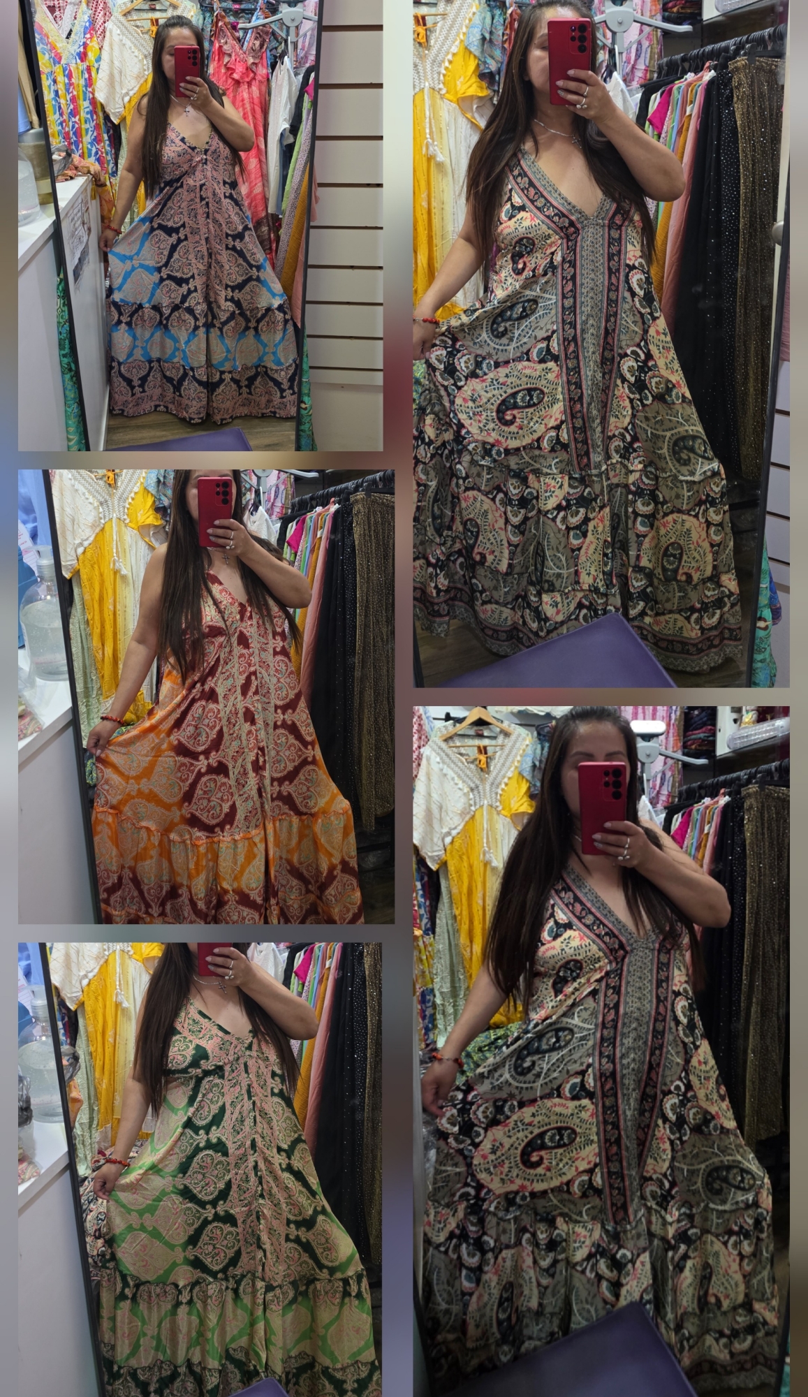 Vestidos  de  Seda  Importados - Imagen 2