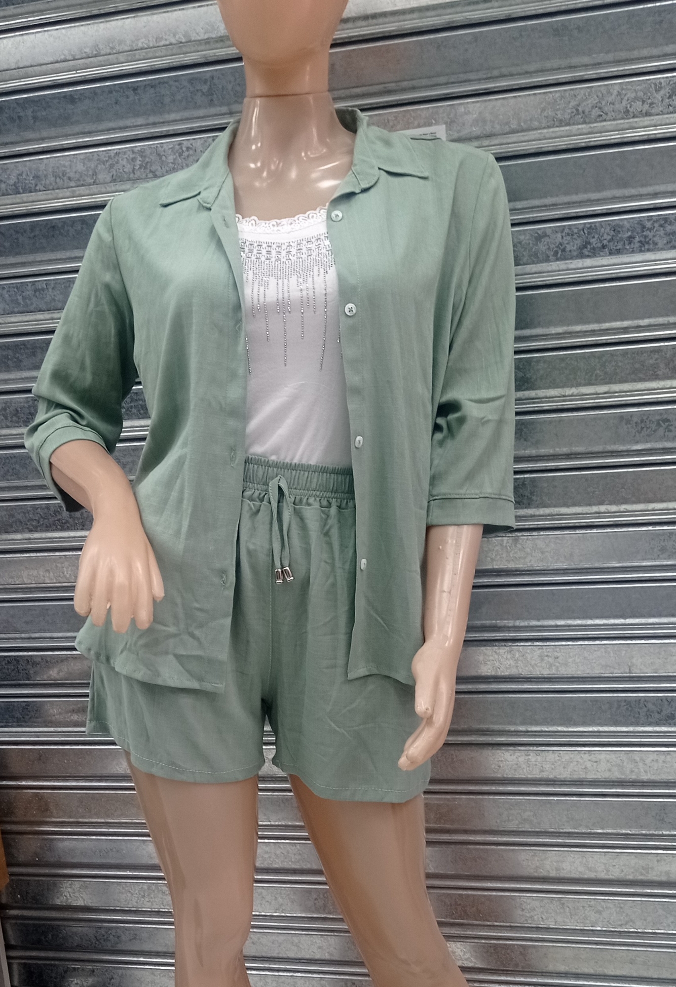Camisas de Lino de Mangas  3/4 - Imagen 2