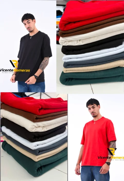 Remeras Oversize Lisas