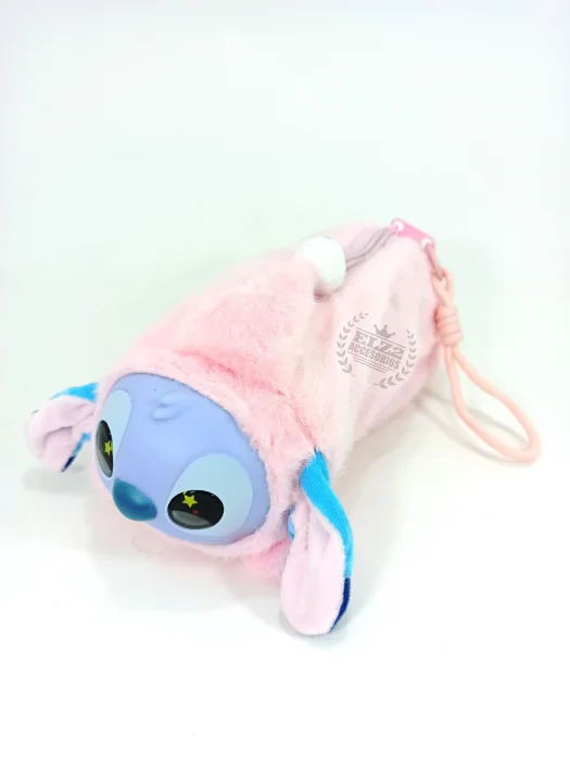 Cartucheras Stich de Peluche con la Carita de Goma