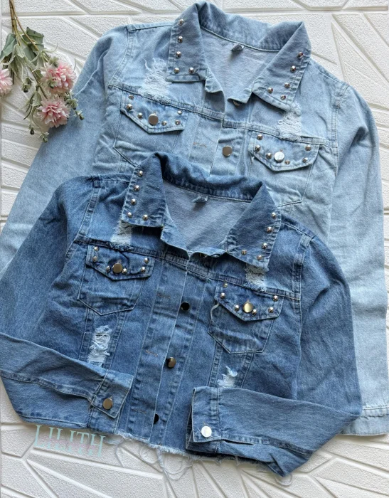 Campera Moom  C/tachas