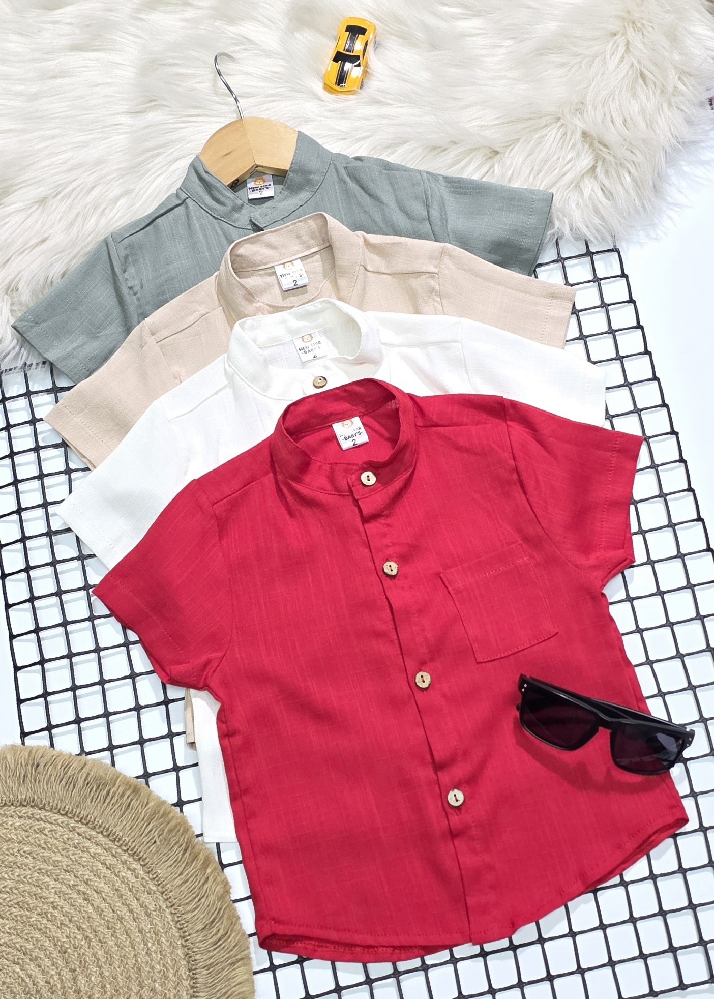 Camisa Cuello Mao Bebe - Imagen 2