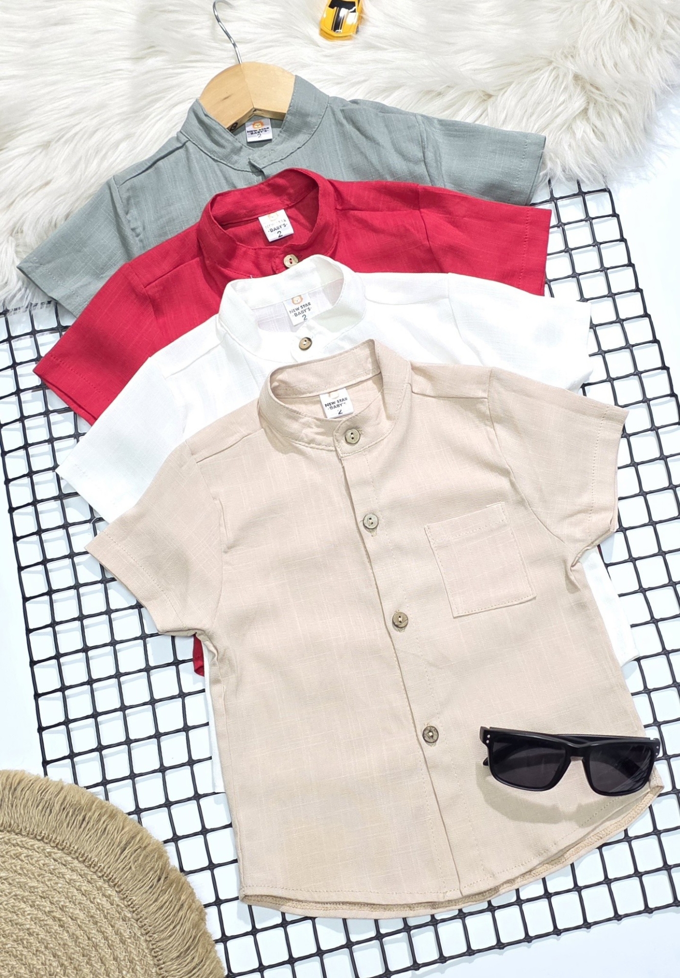 Camisa Cuello Mao Bebe - Imagen 4