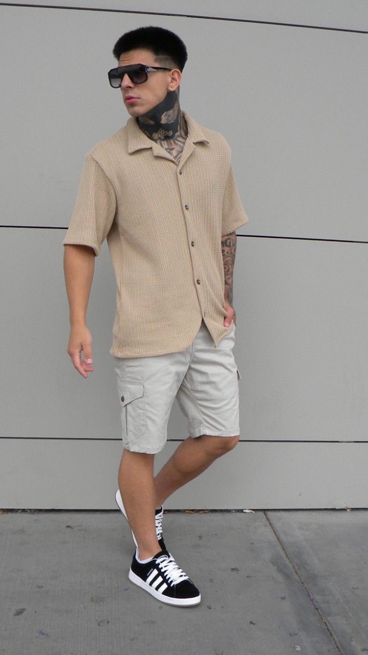 Bermudas Jogger Cargo - Imagen 4