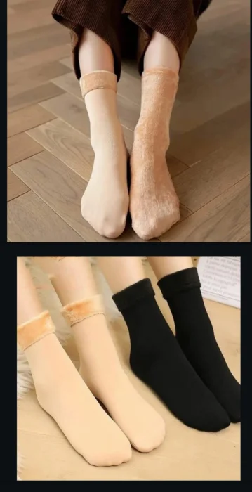Medias Térmicas de Peluche