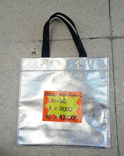 Bolsas Plateada y Dorada 30x30