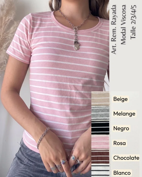 Remera Rayada