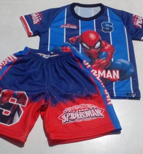 Conjunto Hombre Araña Bebes 1 al 5