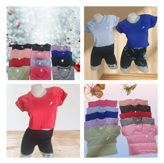 Remeras (puperas)de Laycra