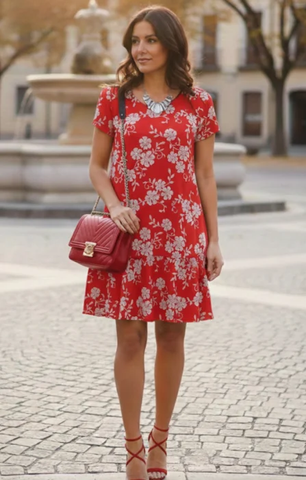 Vestido de Cey Estampada