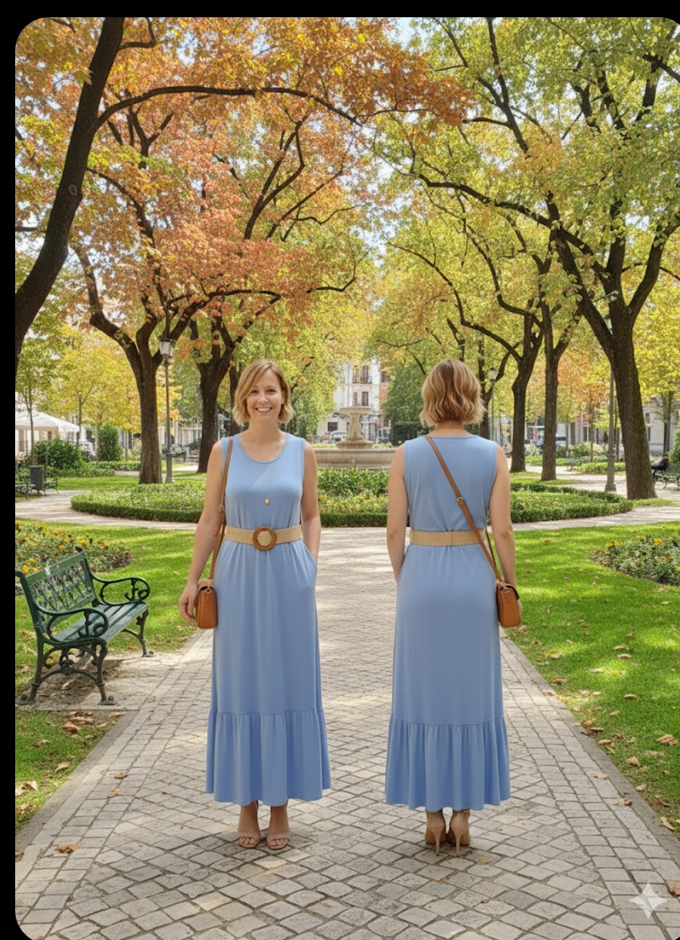 Vestido Lino Liso - Imagen 3