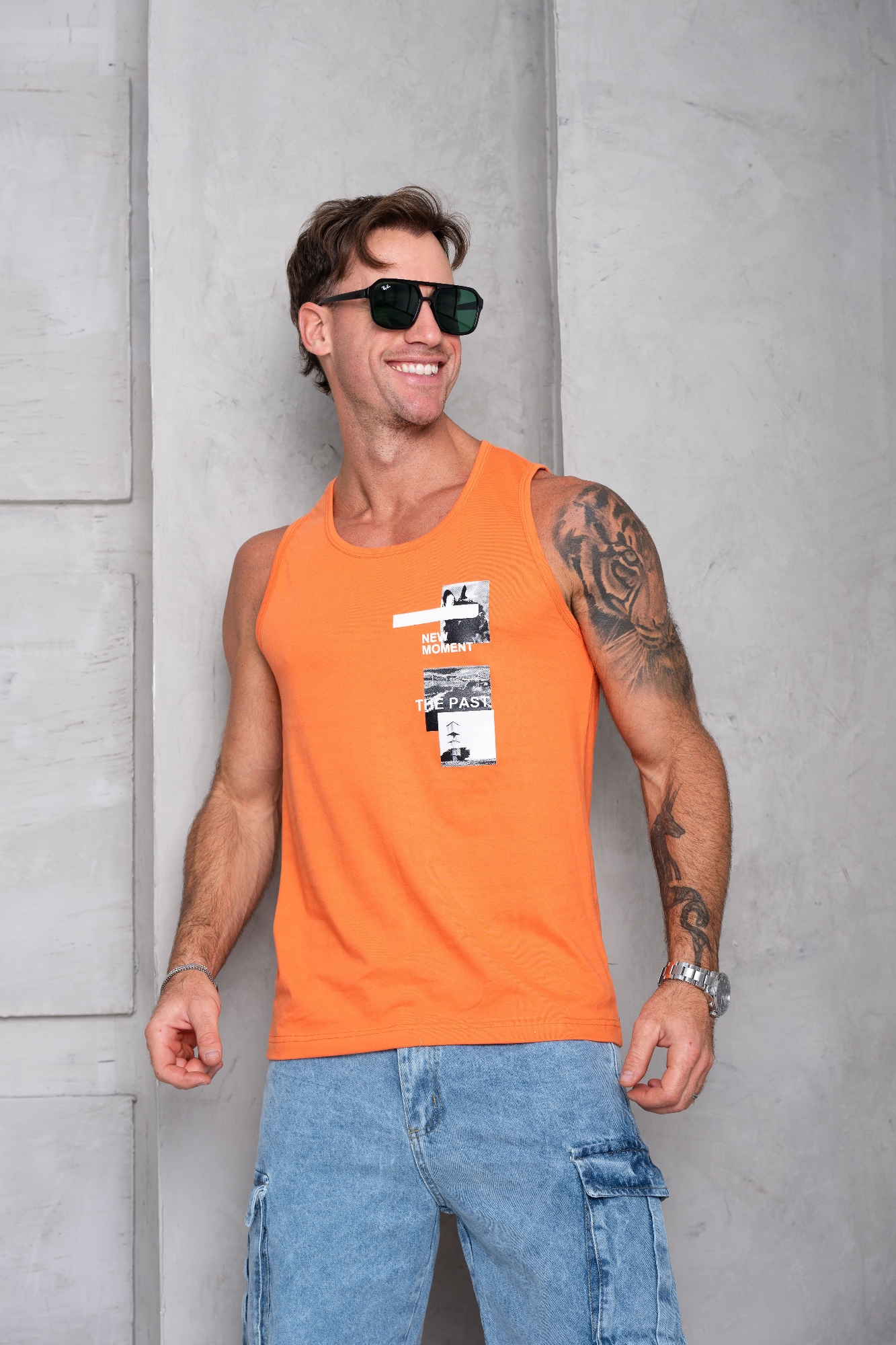 Musculosas Hombre Algodón Peinado Premium - Imagen 3