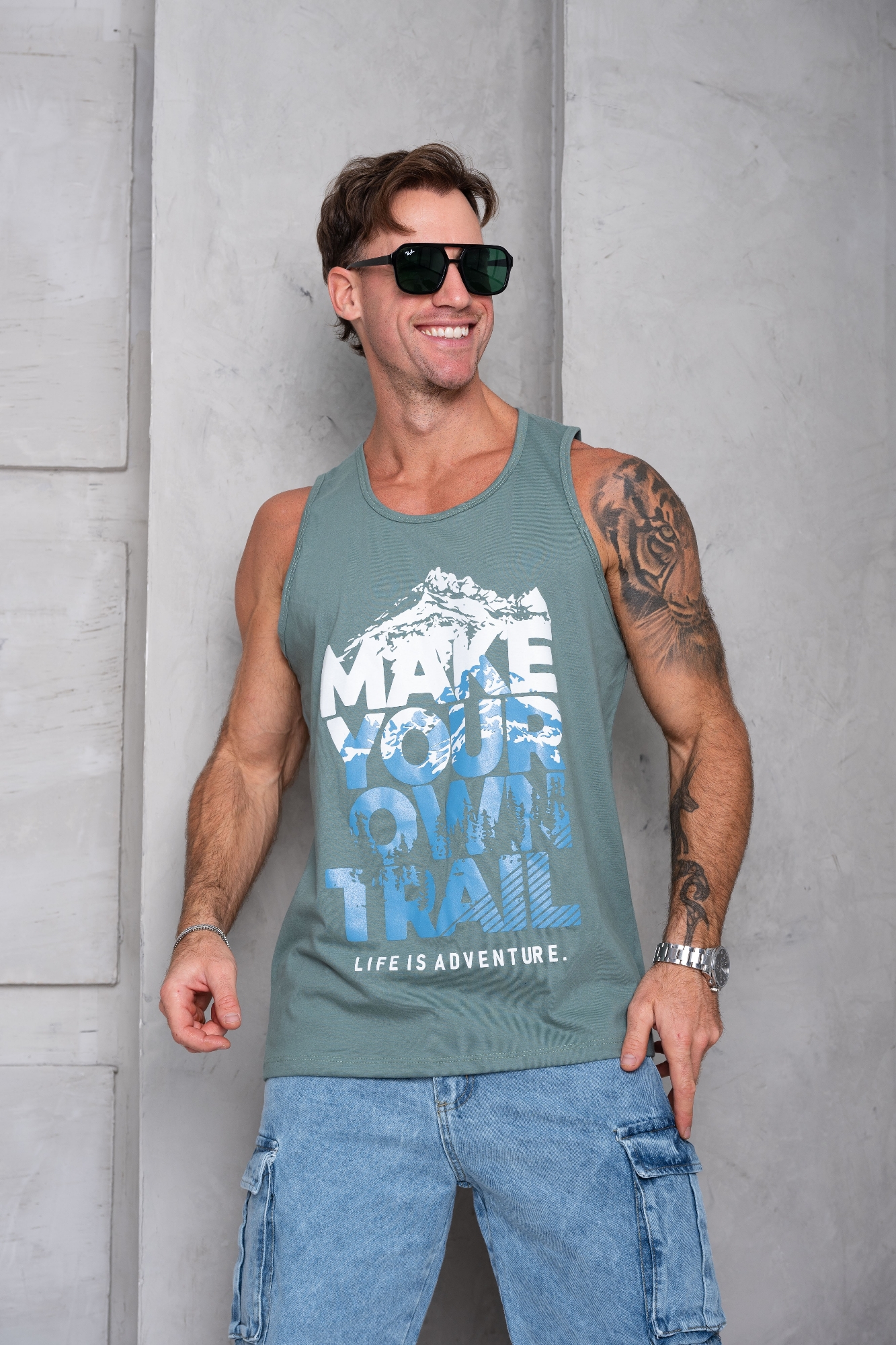 Musculosas Hombre Algodón Peinado Premium - Imagen 7