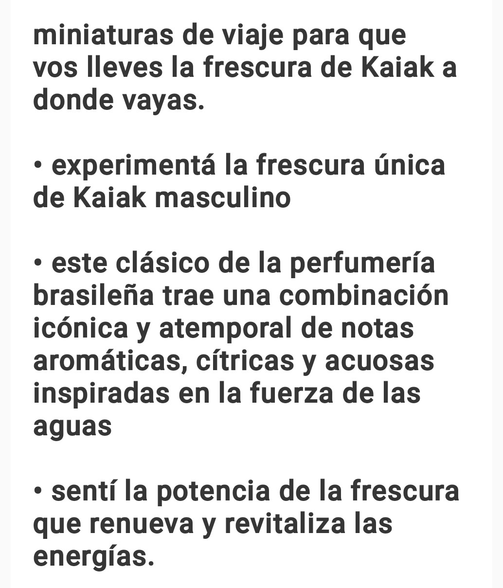 Regalo Kaiak Miniaturas Masculino - Imagen 2