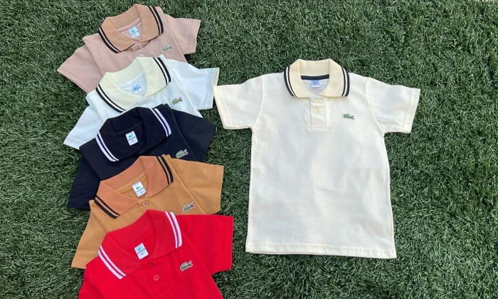 Chombas de Niño Lacoste