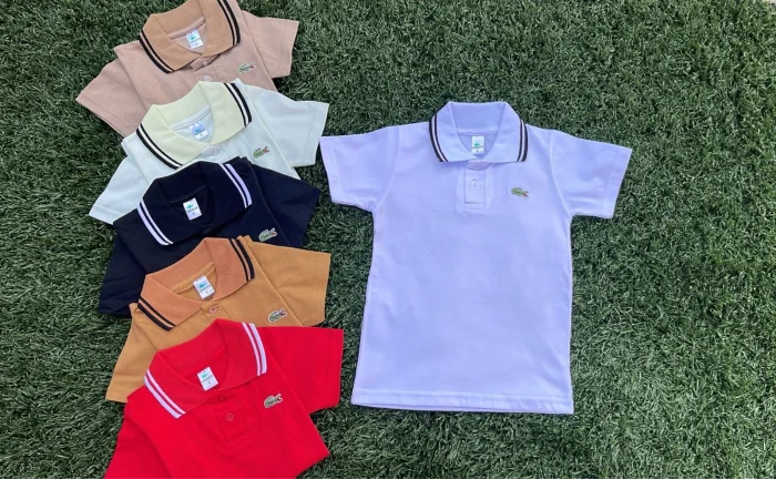 Chombas de Niño Lacoste