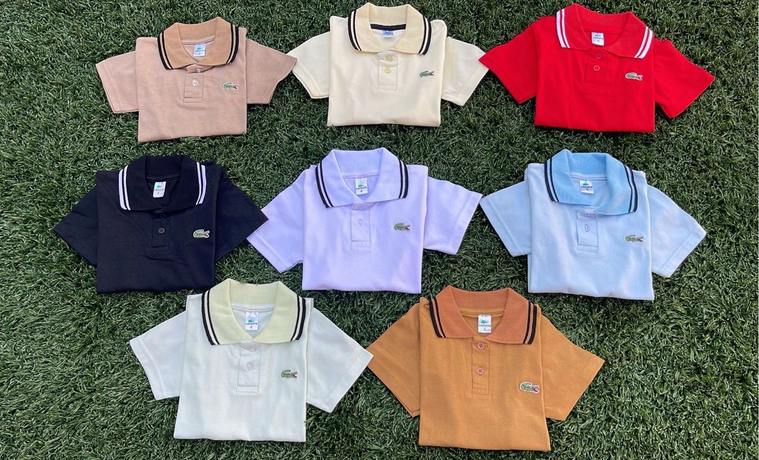 Chombas de Niños Algodón Peinado Premium - Imagen 2