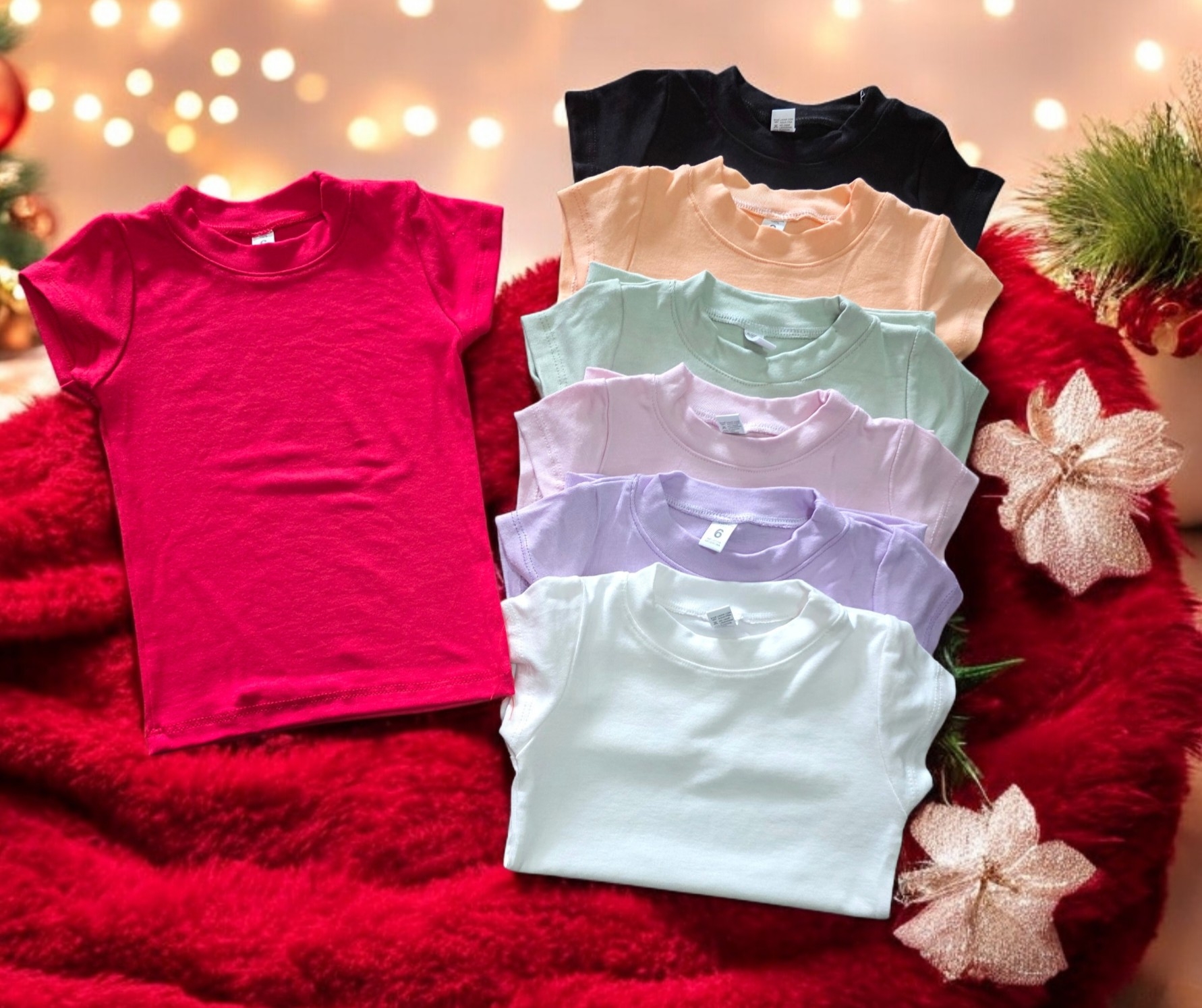 Remeras Basicas al Cuerpo Ribb Elastizado - Imagen 2