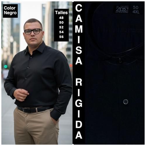 Camisas Lisas Talles Especiales - Miniatura 3