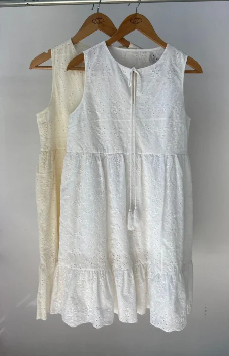 Vestido Musculosa Brodery Importado