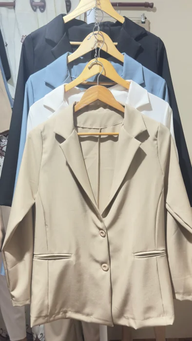 Blazer con Bolsillo Princesa