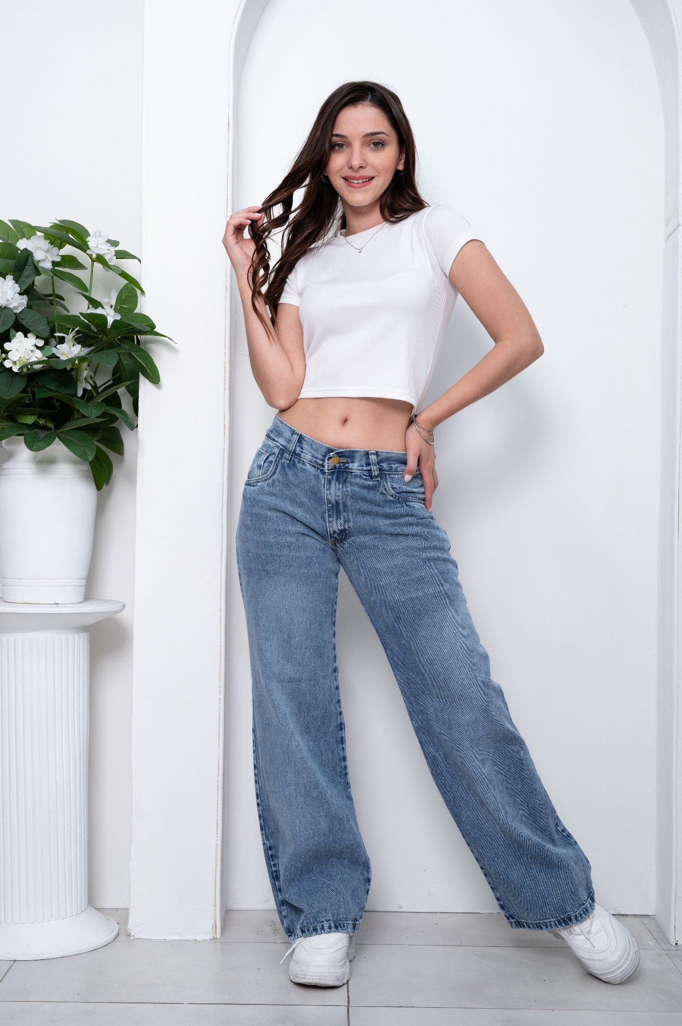 'art 192-6' 36 al 46 Wide Leg + Az. Arenado "trend" - Imagen 2