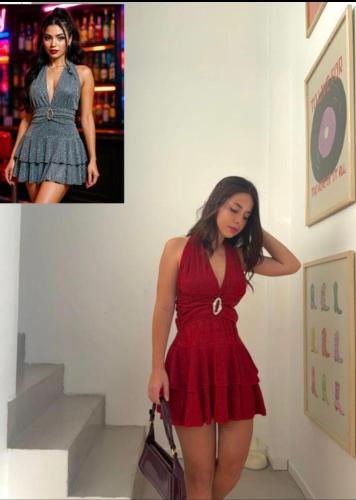 Vestido Evilla Gliter