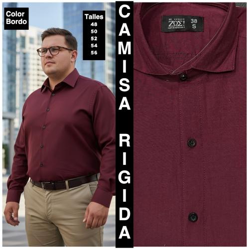 Camisas Lisas Talles Especiales - Miniatura 5