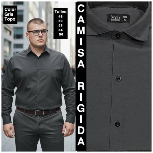 Camisas Lisas Talles Especiales - Miniatura 6